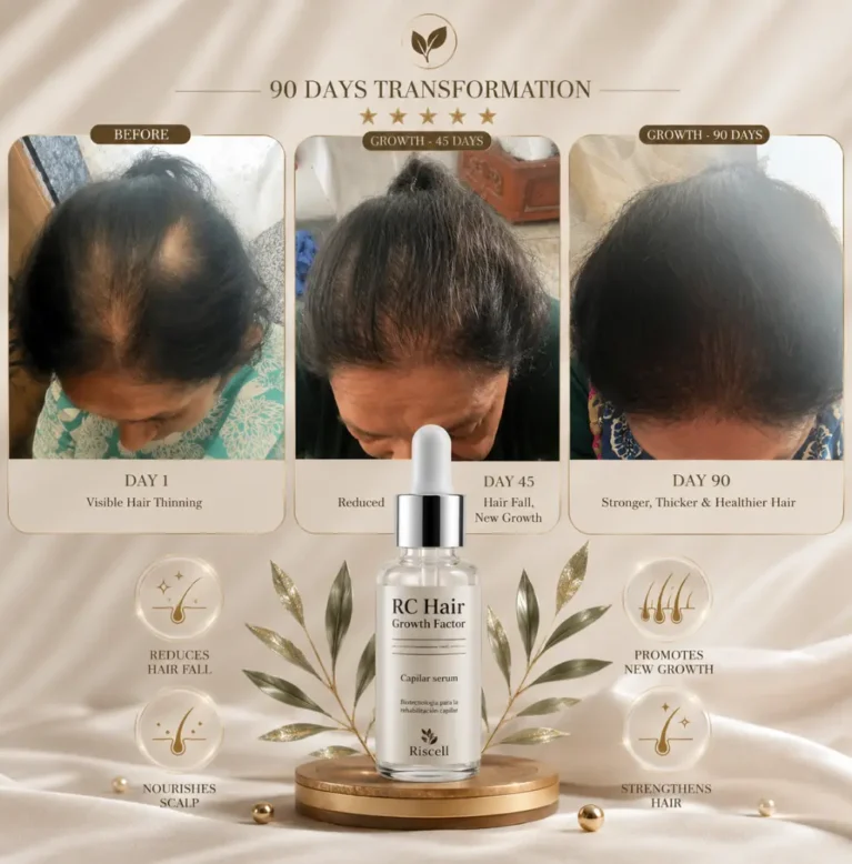 An advanced scalp-focused serum designed to target all stages of hair thinning and balding. It helps support visible regrowth, strengthen roots, and improve overall hair density with consistent use.