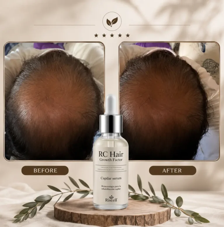 An advanced scalp-focused serum designed to target all stages of hair thinning and balding. It helps support visible regrowth, strengthen roots, and improve overall hair density with consistent use.