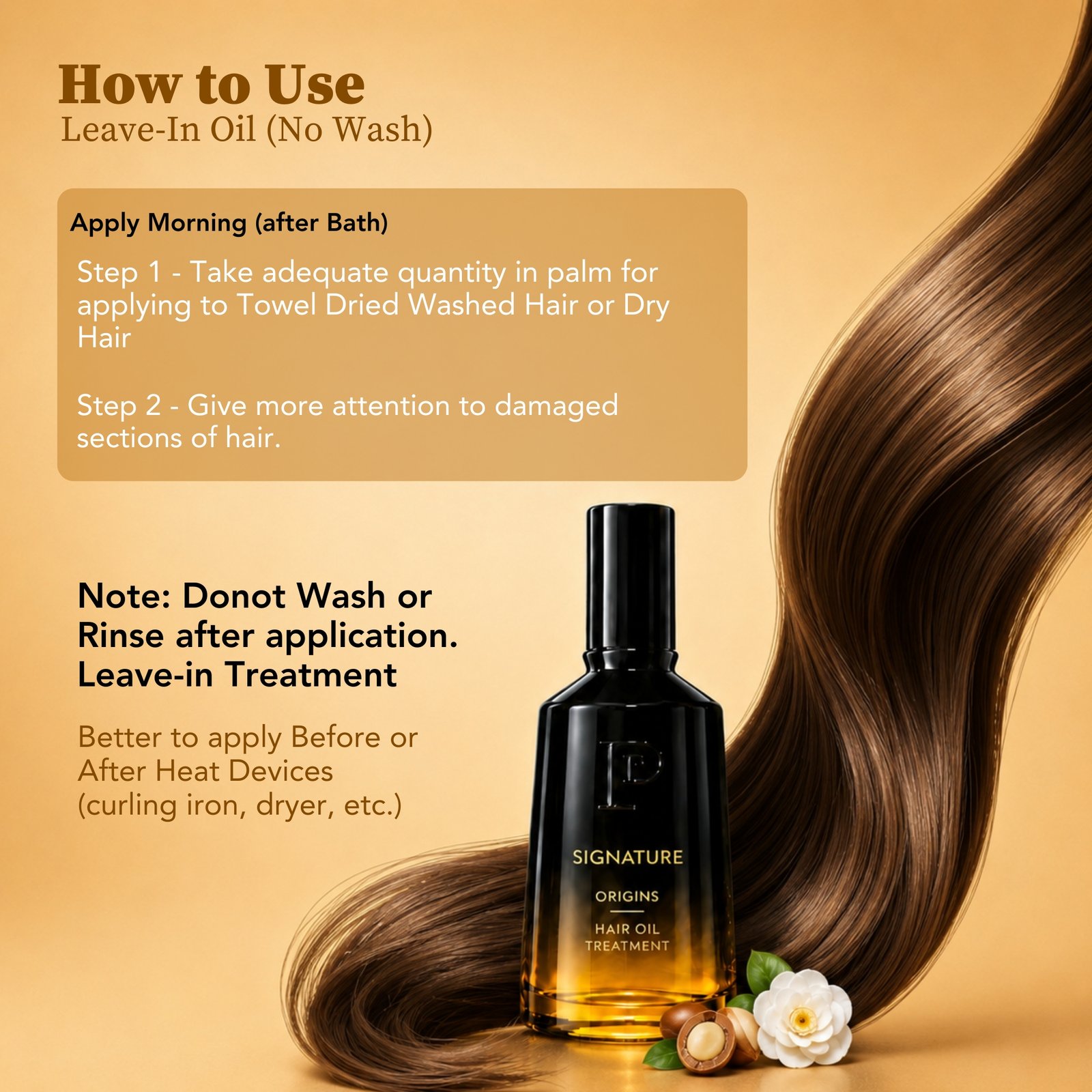 PLANPLAN Signature Origins Hair Oil Treatment - Image 5