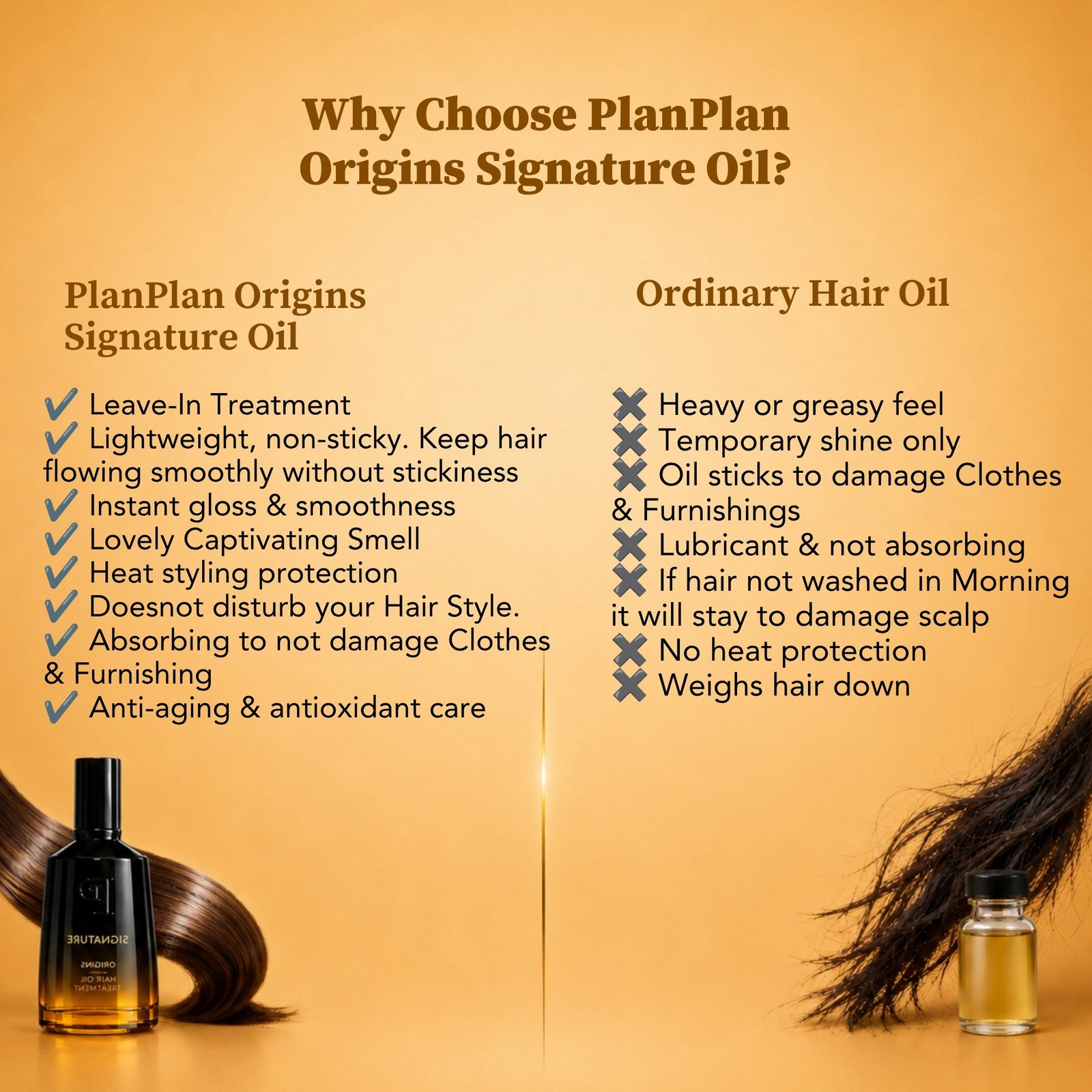 PLANPLAN Signature Origins Hair Oil Treatment - Image 6